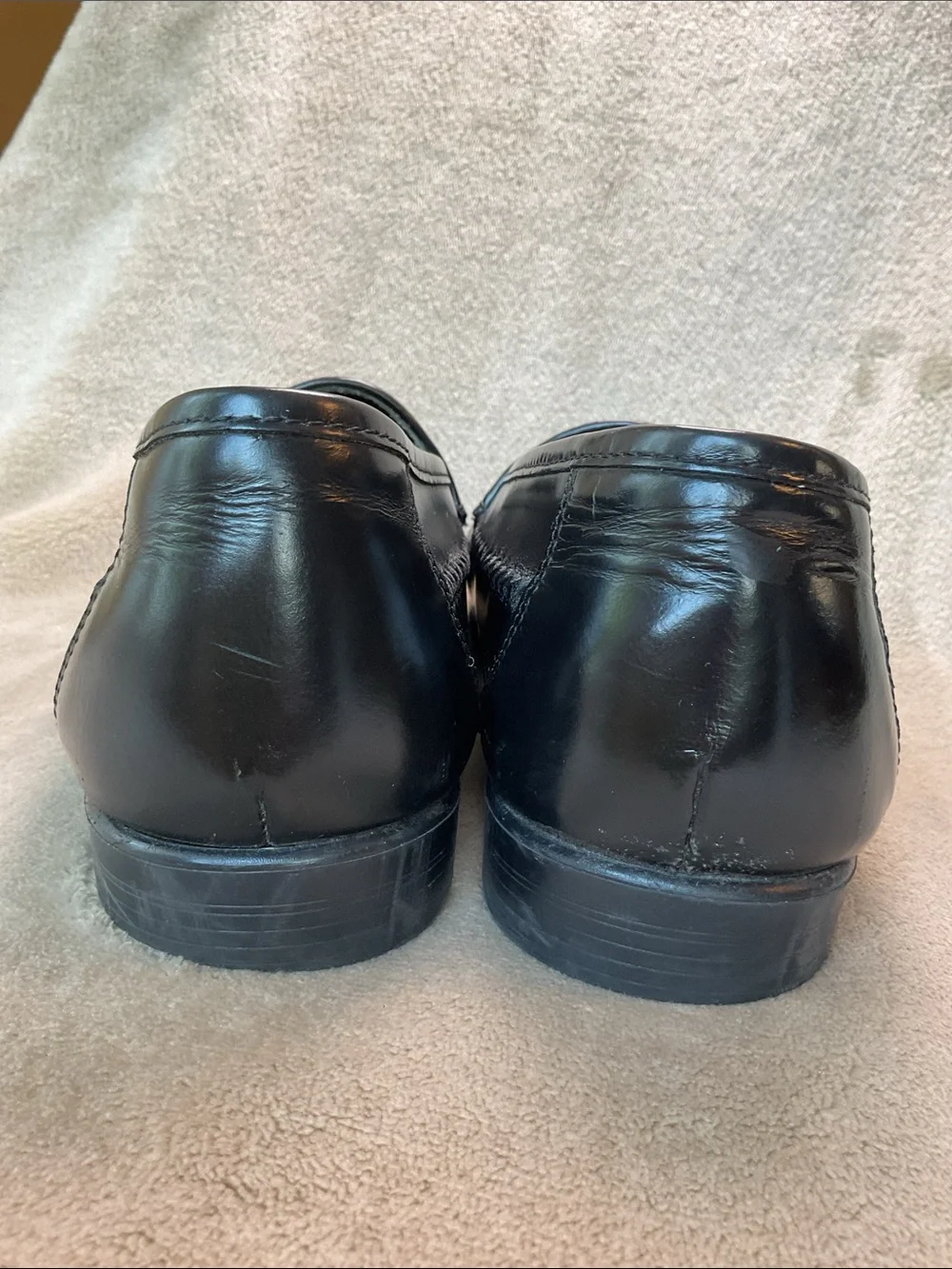 Hush Puppies shiny black